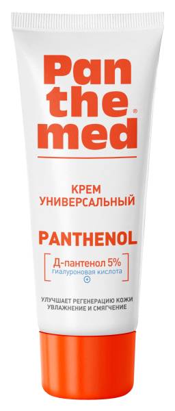Изображение товара Крем универсальный Panthemed с Д-пантенолом 75мл Крем универсальный Panthemed с Д-пантенолом 75мл фотография