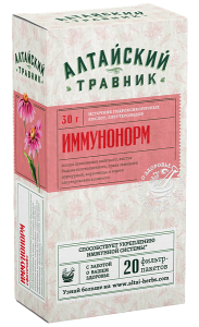 Алтайский травник фиточай Иммунонорм Green Side 20 пакетиков