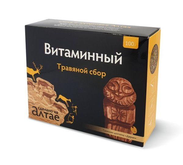 Изображение товара Сбор травяной Витаминный Фарм-Продукт 100г Сбор травяной Витаминный Фарм-Продукт 100г фотография